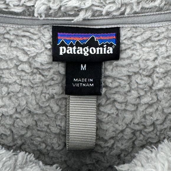 Patagonia women's Los Gatos size M 1/4 zip fleece pullover drifter gray jacket - Picture 6 of 8